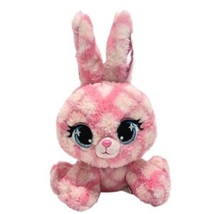 P. Lushes Pets Trixie Karrats pink bunny rabbit plush stuffed animal toy